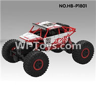 HB P1801 P1802 P1803 car parts-16 P1801 Whole Car BNF(Only the Whole Car,Not include the Battery,No Charger,No transmitter)-Red,HB P1801 P1802 P1803 RC 4WD Rock Crawler Spare parts Accessories,HB 1:18 4WD High Speed Buggy Parts