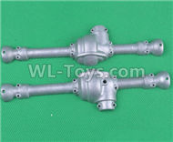 HG P407 AL007 AL008 Front axle housing(2pcs),HG P407 RC Truck Spare parts Accessories,HG P407 1:10 RC Car Parts