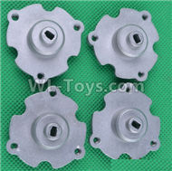 HG P407 AL012 Wheel mount,Wheel Fixed parts(4pcs),HG P407 RC Truck Spare parts Accessories,HG P407 1:10 RC Car Parts