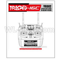 HG P408 Parts-16-Channel Transmitter Manual,HG P408 Kfor Parts,HG P408 Humvee RTR Parts