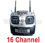 HG P408 Parts-16 Channel Transmitter,Remote control-YK002,HG P408 Kfor Parts,HG P408 Humvee RTR Parts