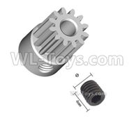 HG P408 Parts-Motor gear-JK801-43,HG P408 Kfor Parts,HG P408 Humvee RTR Parts