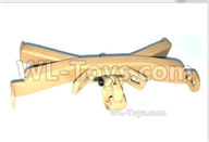 HG P408 Parts-Rear hook assembly-4ASS-PA016,HG P408 Kfor Parts,HG P408 Humvee RTR Parts