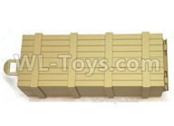 HG P408 Parts-Battery box assembly-4ASS-P056,HG P408 Kfor Parts,HG P408 Humvee RTR Parts