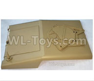 HG P408 Parts-Car roof assembly-4ASS-PA061,HG P408 Kfor Parts,HG P408 Humvee RTR Parts