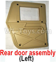 HG P408 Parts-Rear door assembly(Left)-4ASS-PA020,HG P408 Kfor Parts,HG P408 Humvee RTR Parts