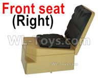 HG P408 Parts-Front seat(Right)-4ASS-PA027,HG P408 Kfor Parts,HG P408 Humvee RTR Parts