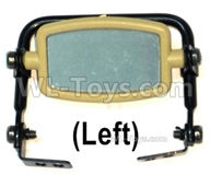 HG P408 Parts-Rearview mirror-(Left)-4ASS-PA031,HG P408 Kfor Parts,HG P408 Humvee RTR Parts