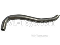 HG P408 Parts-HM exhaust pipe-HM18-009,HG P408 Kfor Parts,HG P408 Humvee RTR Parts