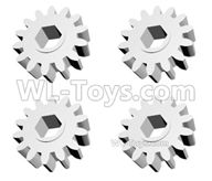 HG P408 Parts-Wheel linkage gear-4pcs-T=14,M=1-HM19-008,HG P408 Kfor Parts,HG P408 Humvee RTR Parts