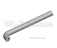 HG P408 Parts-HM exhaust pipe 04-HM19-012,HG P408 Kfor Parts,HG P408 Humvee RTR Parts