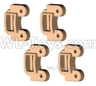 HG P408 Parts-Brake cover(4pcs)-HMVEE-076,HG P408 Kfor Parts,HG P408 Humvee RTR Parts