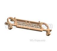 HG P408 Parts-Front panel-HMVEE-078,HG P408 Kfor Parts,HG P408 Humvee RTR Parts