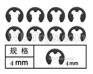 HG P408 Parts-Snap ring(Big-8pcs)-Φ4mm-LS024,HG P408 Kfor Parts,HG P408 Humvee RTR Parts