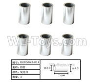 HG P408 Parts-Aluminum tube for the Rear wheel stabilizer(6pcs)-Φ4XΦ3X7.6mm-HGHMWJ-014,HG P408 Kfor Parts,HG P408 Humvee RTR Parts