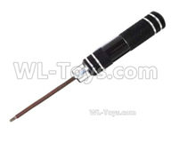 HG P408 Parts-Hexagon socket screwdriver 2.5mm-LSD-8ASS-2.5,HG P408 Kfor Parts,HG P408 Humvee RTR Parts
