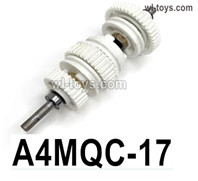 HG P410 Parts A4MQC-17 Variable speed transmission assembly for 1/10 HengGuan P410 Raptor Pickup RC Car Vehicles Model.PA+ medium carbon steel.