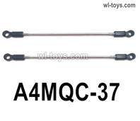 HG P410 Parts A4MQC-37 Linkage rod-B,total length 126.5mm for 1/10 HengGuan P410 Raptor Pickup RC Car Vehicles Model.