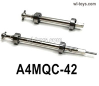 HG P410 Parts A4MQC-42 Differential shaft A/B for 1/10 HengGuan P410 Raptor Pickup RC Car Vehicles Model..Total 2pcs.
