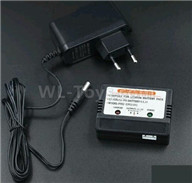 HG P601 Upgrade Charger and balance charger Set Parts-Can charge one battery at the same time,HG P601 6x6 1/10 Parts