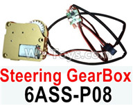 HG P602 Parts-Steering GearBox-6ASS-P08,HG P602 1/12 Parts