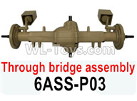 HG P602 Parts-Through bridge assembly-6ASS-P03,HG P602 1/12 Parts