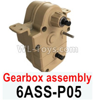 HG P602 Parts-Gearbox assembly-6ASS-P05,HG P602 1/12 Parts