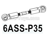 HG P602 Parts-Swing arm Rod,Swing arm link Rod-6ASS-P35,HG P602 1/12 Parts