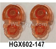 HG P602 Parts-Taillight cover,2pcs,HGX602-147,HG P602 1/12 Parts