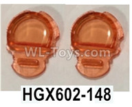 HG P602 Parts-Headlight cover,2pcs,HGX602-148,HG P602 1/12 Parts