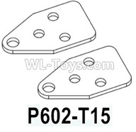 HG P602 Parts-leaf spring positioning piece-P602-T15,Total 2pcs,HG P602 1/12 Parts