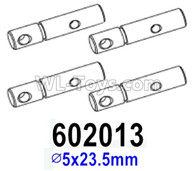 HG P602 Parts-Drive shaft-602013,Total 4pcs,∅5x23.5mm,HG P602 1/12 Parts