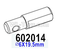 HG P602 Parts-Motor driven short shaft-602014,∅6X19.5mm,HG P602 1/12 Parts