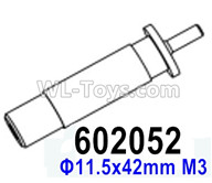 HG P602 Parts-Front antenna seat-602052,Φ11.5X42mm M3,HG P602 1/12 Parts