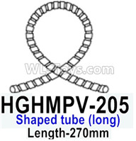 HG P602 Parts-Shaped tube (Long)-HGHMPV-205,Length-270mm,HG P602 1/12 Parts