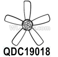 HG P602 Parts-Brushless motor fan blades-QDC19018,HG P602 1/12 Parts