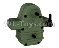 HG P803A 8ASS-P0021 Parts.Transmission unit.Green or Yellow color.HG RC Models HEMTT 8X8 M983 US Army Military Vehicle Spare Accessories.
