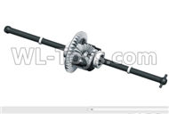 HG P803A SASS-05 Parts.Front axle differential Parts.HG RC Models HEMTT 8X8 M983 US Army Military Vehicle Spare Accessories.