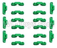 HG P803A HGKC-25 Parts.Truck body buckle.Green Color-Can only be used for HG-P801.HG RC Models HEMTT 8X8 M983 US Army Military Vehicle Spare Accessories.
