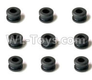 HG P803A 407-GJ005 Parts.Line fixed sleeve.Φ4mmX3mmX6mm-(9pcs).HG RC Models HEMTT 8X8 M983 US Army Military Vehicle Spare Accessories.