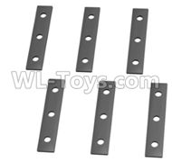 HG P803A C044 Parts.Fender fixing strip. (6pcs).HG RC Models HEMTT 8X8 M983 US Army Military Vehicle Spare Accessories.