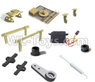 HG P803A 8ASS-802 Parts.802 conversion package.HG RC Models HEMTT 8X8 M983 US Army Military Vehicle Spare Accessories.