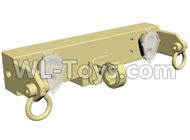 HG P803A 8ASS-P0009 Parts. Zinc alloy carrier unit. Green or Yellow.HG RC Models HEMTT 8X8 M983 US Army Military Vehicle Spare Accessories.