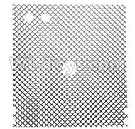 HG P803A JK801-12 Parts.Iron net. (large).HG RC Models HEMTT 8X8 M983 US Army Military Vehicle Spare Accessories.