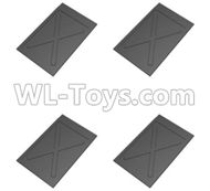 HG P803A JK-20-85 Parts.Fender accessories Parts.4pcs).HG RC Models HEMTT 8X8 M983 US Army Military Vehicle Spare Accessories.
