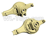 HG P803A HG-JK011 Parts. Rear axle housing. Green or Yellow.HG RC Models HEMTT 8X8 M983 US Army Military Vehicle Spare Accessories.