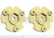 HG P803A JK009-29 Parts.Wheel Hub positioning seat. Total 2pcs. Green or Yellow.HG RC Models HEMTT 8X8 M983 US Army Military Vehicle Spare Accessories.