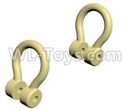 HG P803A JK001-06 Parts.Pull ring. Total 2pcs). Green or Yellow.HG RC Models HEMTT 8X8 M983 US Army Military Vehicle Spare Accessories.