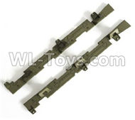 HG P803A HGKC-22 Parts.Rear main beam. Total 2pcs. (Green Color-Can only be used for HG-P801).HG RC Models HEMTT 8X8 M983 US Army Military Vehicle Spare Accessories.