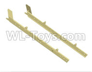 HG P803A JK004-15/16 Parts.Front girders. Total 2pcs. Green or Yellow.HG RC Models HEMTT 8X8 M983 US Army Military Vehicle Spare Accessories.